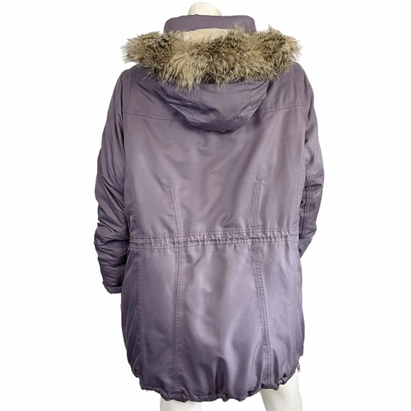 EDDIE BAUER Weatheredge Lavender Purple Goose Down Parka Jacket - Picture 3 of 7